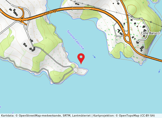 Fangaccio på kartan