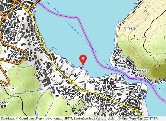 Lido ponte tresa på kartan