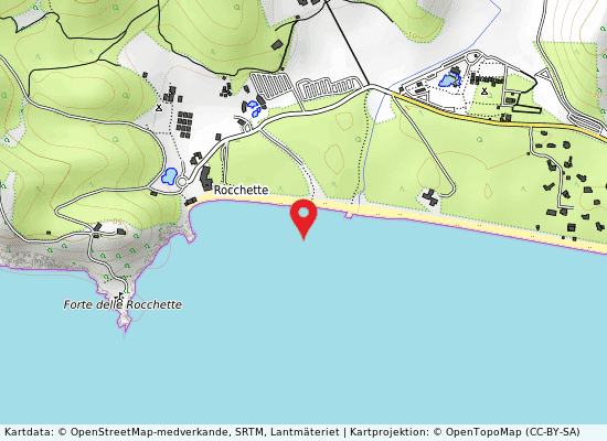 Parco rocchette på kartan