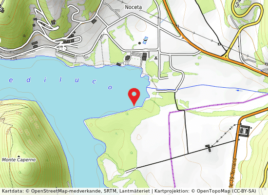 Ara marina på kartan