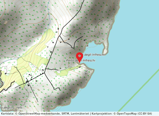 Porto infreschi på kartan