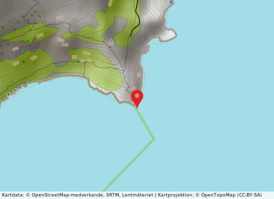 Punta spinosa på kartan