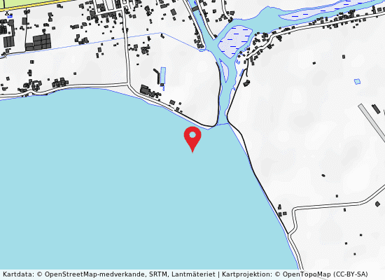 Canale varano 30 mt dx på kartan
