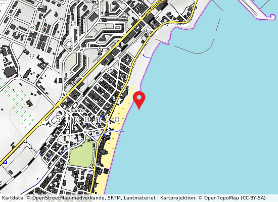 Lido nettuno på kartan