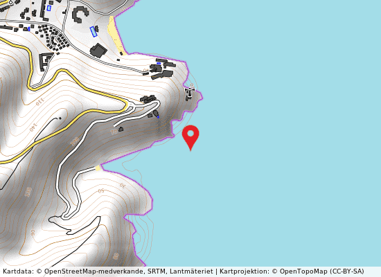 900 mt a dx p. 49 cala la pergola på kartan
