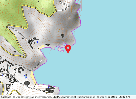470m dx p175 e 500m dx sc.ct pugnochiuso på kartan