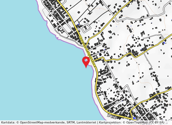 Marina di capilungo på kartan