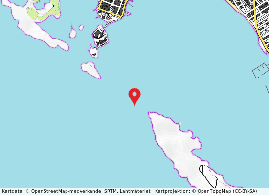 Punta lido la strea på kartan