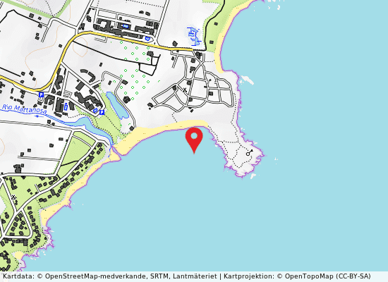Cala ginepro  på kartan